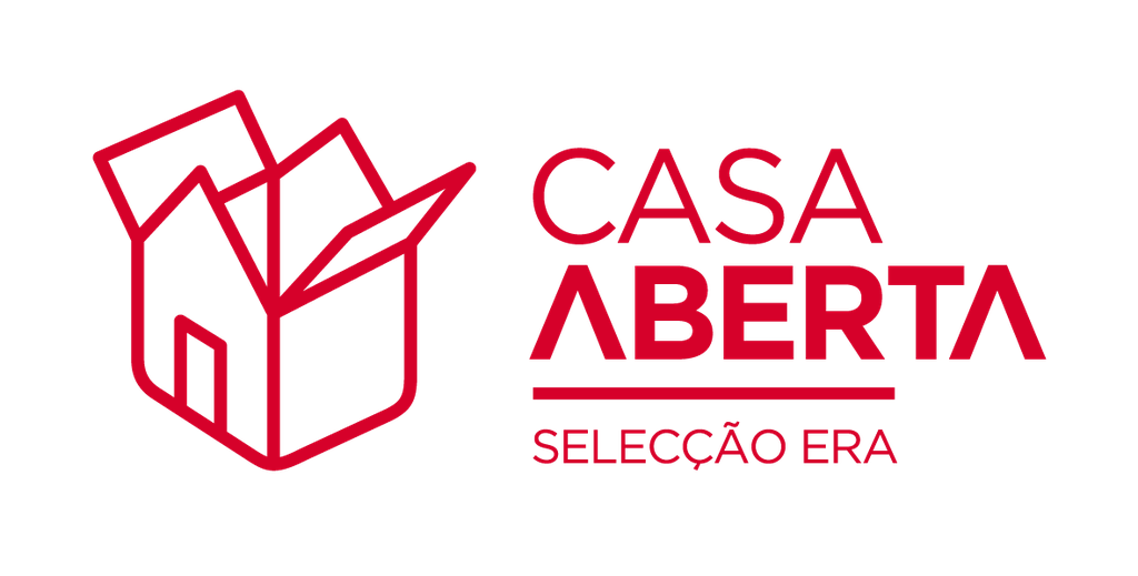 Logotipo Casa Aberta - Vermelho Horizontal (1181 x 598 px) PNG